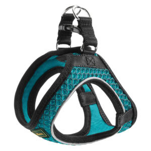 Hunter Hilo Comfort Arnés turquesa para perros de Hunter disponible en Emperrados para cuidar a tu peludo.