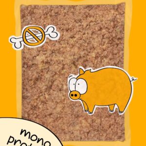 Cerdo sin Hueso COCINADO de GUAU AND CAT disponible en Emperrados para cuidar a tu peludo.