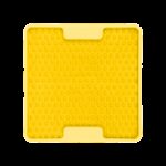 Comedero LickiMat Mini Tuff Soother Amarillo para perro de Lickimat disponible en Emperrados para cuidar a tu peludo.