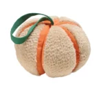 Hunter Juguete Forma CALABAZA Venecia (con ranuras para premios y correa de tira y afloja) 22 cm Beige/Naranja para Perros