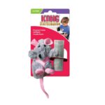 Kong Dr Noys Ratón Recargable con Plumas para gatos de Kong disponible en Emperrados para cuidar a tu peludo.