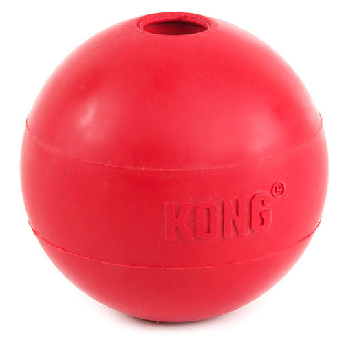 Kong Pelota resistente para perros de Kong disponible en Emperrados para cuidar a tu peludo.