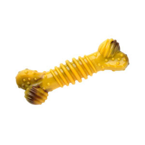Vista frontal del Nylabone Extreme Chew para perros medianos de Emperrados.