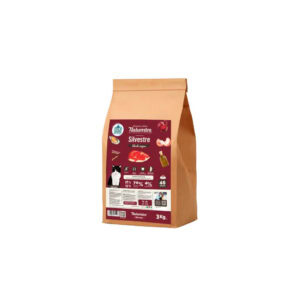 Imagen del empaque del alimento Naturextra Silvestre Black Angus para gatos