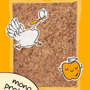 Pavo con Manzana COCINADO de GUAU AND CAT disponible en Emperrados para cuidar a tu peludo.