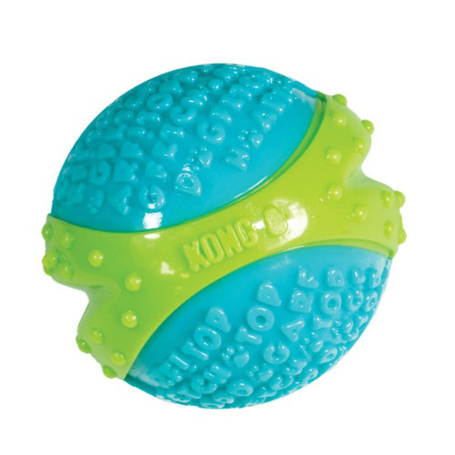 Kong CoreStrenght pelota con relieve para perros de Kong disponible en Emperrados para cuidar a tu peludo.