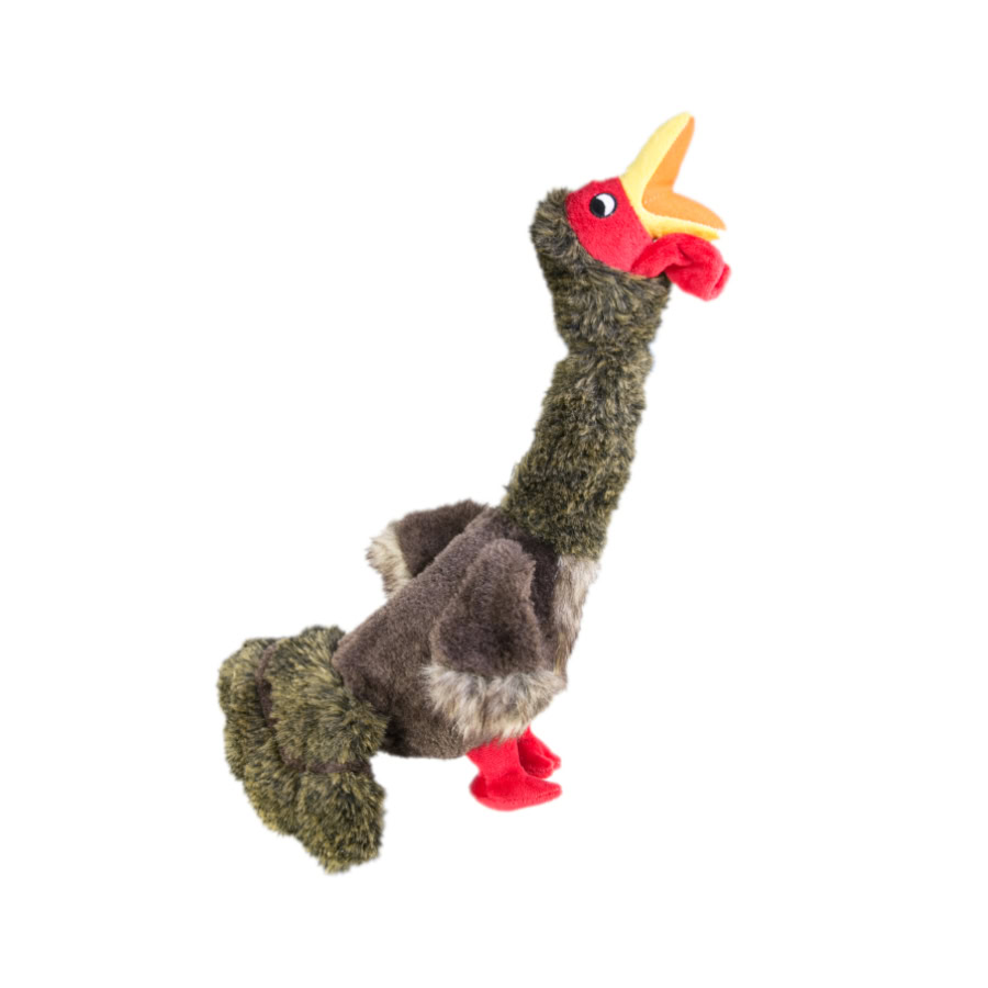 Kong Shakers Honkers Pavo de peluche para perros de Kong disponible en Emperrados para cuidar a tu peludo.