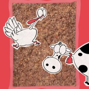 Ternera y Pavo COCINADO de GUAU AND CAT disponible en Emperrados para cuidar a tu peludo.