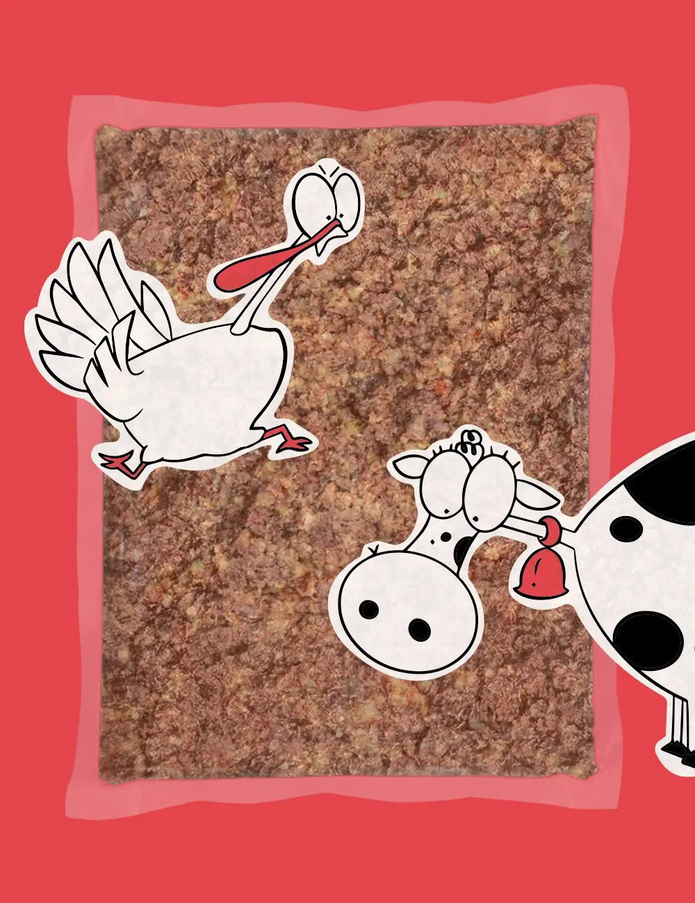 Ternera y Pavo COCINADO de GUAU AND CAT disponible en Emperrados para cuidar a tu peludo.