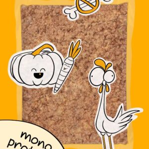 Pollo sin Hueso COCINADO de GUAU AND CAT disponible en Emperrados para cuidar a tu peludo.