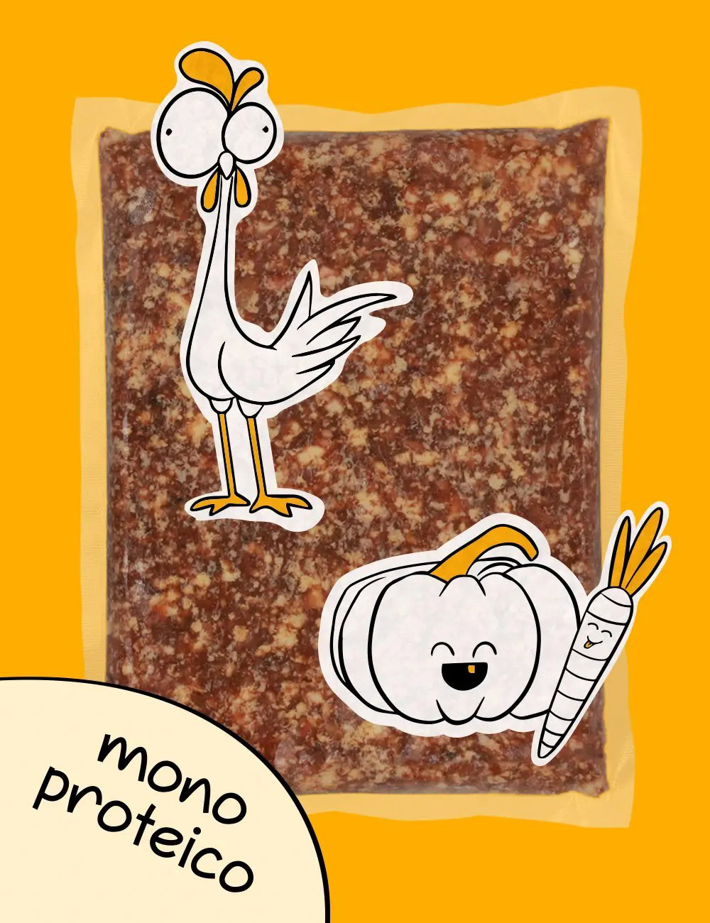Pollo CRUDO de GUAU AND CAT disponible en Emperrados para cuidar a tu peludo.