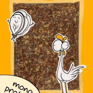 Pollo con Espinacas CRUDO de GUAU AND CAT disponible en Emperrados para cuidar a tu peludo.