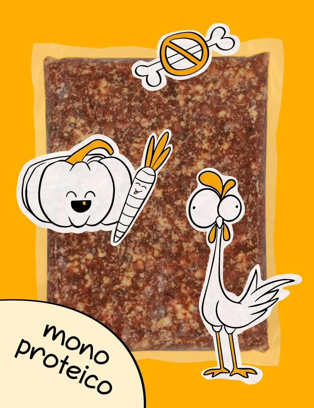 Pollo sin Hueso CRUDO de GUAU AND CAT disponible en Emperrados para cuidar a tu peludo.