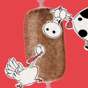 Ternera y Pavo 200g COCINADO de GUAU AND CAT disponible en Emperrados para cuidar a tu peludo.