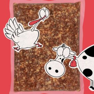 Ternera y Pavo CRUDO de GUAU AND CAT disponible en Emperrados para cuidar a tu peludo.
