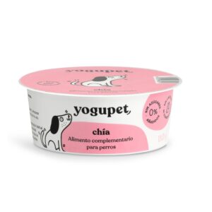 Yogupet Yogur con chia para perros de Yogupet disponible en Emperrados para cuidar a tu peludo.