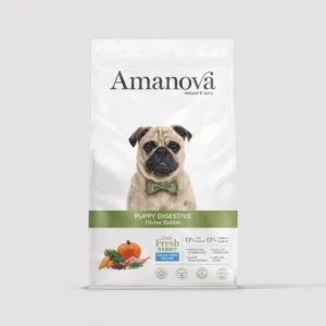 Amanova Pienso PUPPY Digestive CONEJO Y CALABAZA para Perros Cachorros