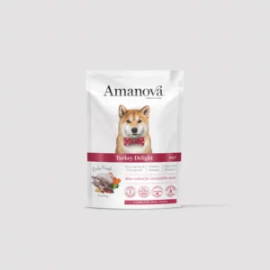 Amanova Comida Completa HÚMEDA Turkey/PAVO Delight para Perros