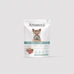 Amanova Comida Completa HÚMEDA Brillant TERNERA Y POLLO 85 g para Gatos