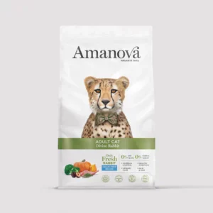 Amanova Pienso ADULT CONEJO Y CALABAZA (Sin Cereal) para Gatos Adultos