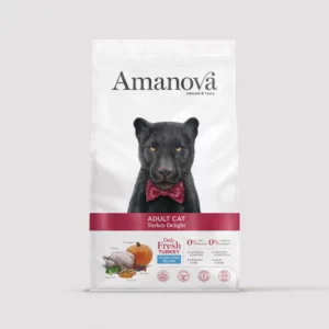 Amanova Pienso ADULT PAVO Y CALABAZA (Sin Cereal) para Gatos Adultos