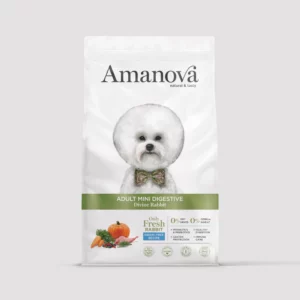Amanova Pienso ADULT Digestive MINI CONEJO Y CALABAZA para Perros Adultos