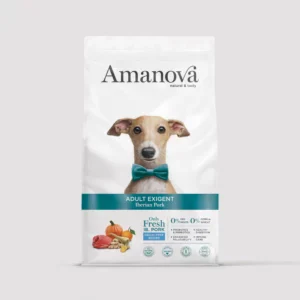 Amanova Pienso ADULT Exigent CERDO IBÉRICO Y CALABAZA para Perros Adultos