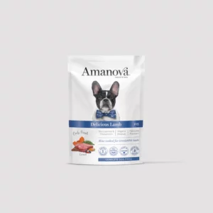Amanova Comida Completa HÚMEDA Delicious CORDERO Y CALABAZA para Perros