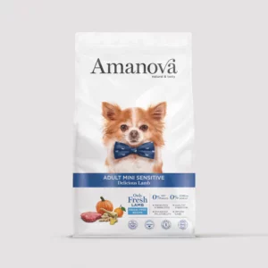 Amanova Pienso ADULT Sensitive MINI CORDERO  Y CALABAZA para Perros Adultos
