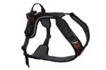 Non-Stop Rock harness / Arnés Acolchado para Vida Cotidiana NEGRO Y NARANJA para Perros de Non-Stop disponible en Emperrados para cuidar a tu peludo.