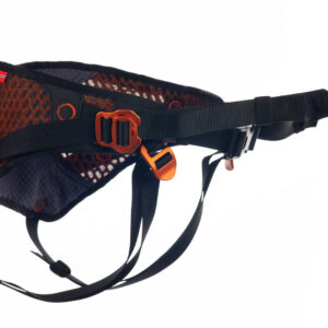 Non-Stop Loype belt / Cinturón para Esquiar con Perros NEGRO Y NARANJA para Humanos de Non-Stop disponible en Emperrados para cuidar a tu peludo.