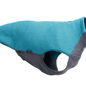 Non-Stop Trail Quest Fleece Pullover / Jersey Polar Técnico TURQUESA para Perros de Non-Stop disponible en Emperrados para cuidar a tu peludo.