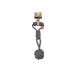 M-Pets Juguete Cuerda Bola de Tiro COTO (algodón natural) 36 cm para Perros de M-Pets disponible en Emperrados para cuidar a tu peludo.