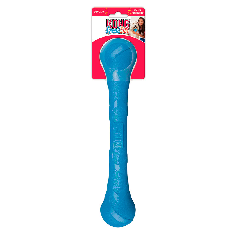 Kong Juguete HUESO MORDEDOR SQUEAKSTIX T.L (58X8X9 cm) para Perros de Kong disponible en Emperrados para cuidar a tu peludo.