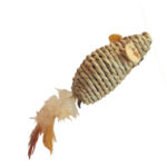 Gloriapets Juguete Ratón de Seagrass y plumas ratón para Gatos de Gloriapets disponible en Emperrados para cuidar a tu peludo.