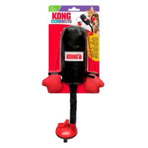 Kong Juguete CONNECTS PUCHING BAG - Saco Boxeo con Guantes (14x37 cm) para Gatos de Kong disponible en Emperrados para cuidar a tu peludo.