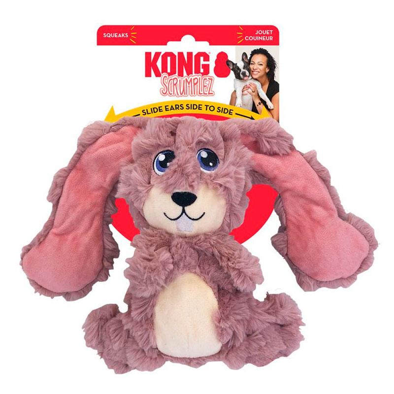 Kong Peluche CONEJITO Scrumplez bunny