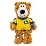 Kong Peluche OSO Deportivo SUECIA con sonido y nudos internos (Wild Knots Sport) T.M para Perros de Kong disponible en Emperrados para cuidar a tu peludo.