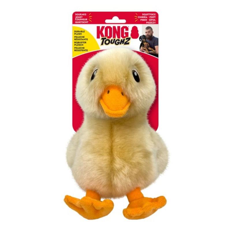 Kong Peluche PATO - Duck TOUGHZ (Más Duradero)