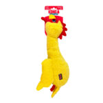 Kong Peluche SCRUFFS - POLLO con Sonido T.M/L para Perros de Kong disponible en Emperrados para cuidar a tu peludo.