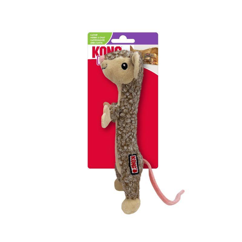Kong Peluche RATÓN LUVS con Sonido Crujiente y Catnip T.XL (19