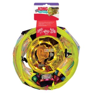 Kong Juguete SPACES RAVE CAVE - Túnel con Luces y Música (se activa por movimiento) 51x28 cm para Gatos de Kong disponible en Emperrados para cuidar a tu peludo.