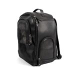 Gloriapets MOCHILA Rimjhim (de Piel Natural) - Negra 32x26x42 cm para llevar Perros o Gatos de Gloriapets disponible en Emperrados para cuidar a tu peludo.