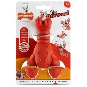 Nylabone Masticable Extreme LANGOSTA T.S de Nylabone disponible en Emperrados para cuidar a tu peludo.