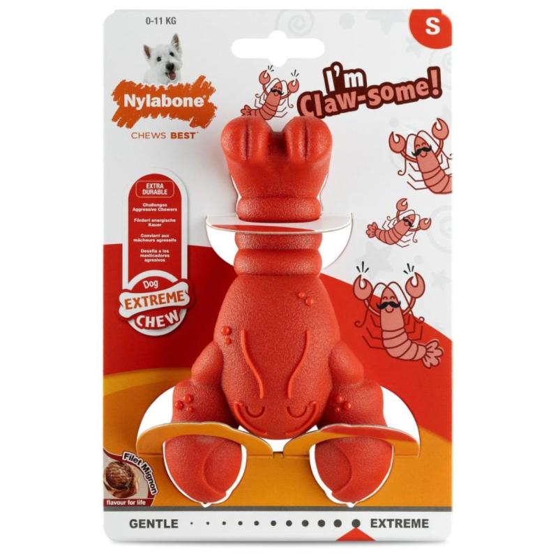 Nylabone Masticable Extreme LANGOSTA T.S de Nylabone disponible en Emperrados para cuidar a tu peludo.