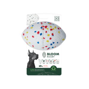 M-Pets Pelota de Rugby ECO (Bloom Rugby) 20 cm para Perros de M-Pets disponible en Emperrados para cuidar a tu peludo.