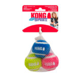 Kong SPORT SOFTIES PACK 3 Pelotas TENIS diferentes colores para Perros de Kong disponible en Emperrados para cuidar a tu peludo.