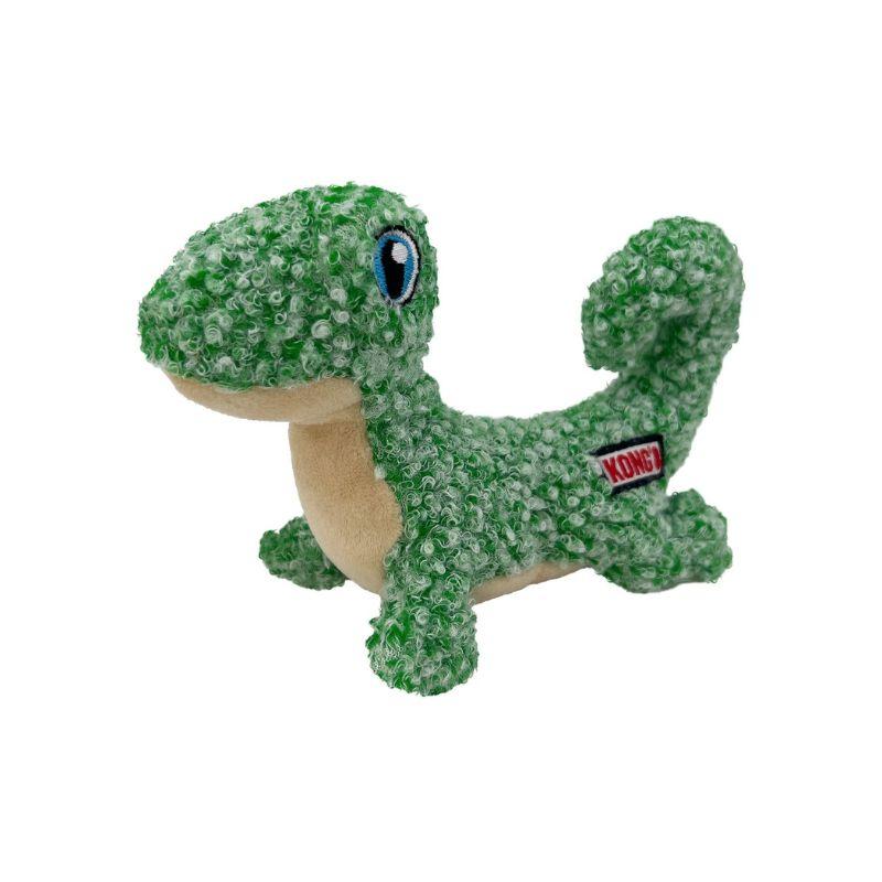 Kong Peluche LAGARTO LUVS con Sonido Crujiente y Catnip T.XL (17x11