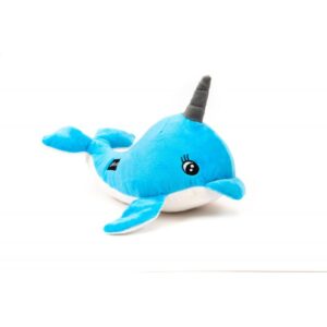 Gloriapets Peluche BALLENA Narval Nuka (con sonido) 25 cm  para Perros de Gloriapets disponible en Emperrados para cuidar a tu peludo.