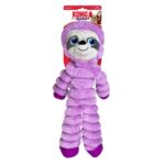 Kong Peluche PEREZOSO CRUMPLERS SHAKERS con Sonido y Crujido  (T.XL 51x20 cm) para Perros de Kong disponible en Emperrados para cuidar a tu peludo.